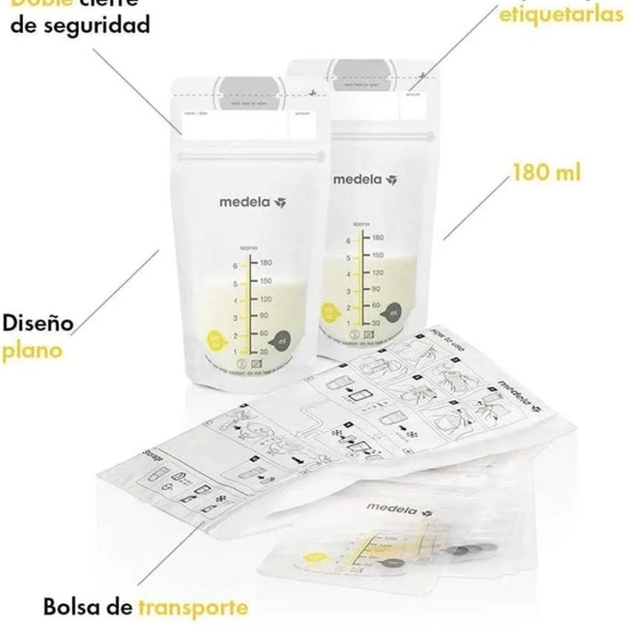 Medela Supplies Pump & Save milk Bags 2 Boxes & Steam Quick Clean Bags 1 Box - Picture 9 of 11